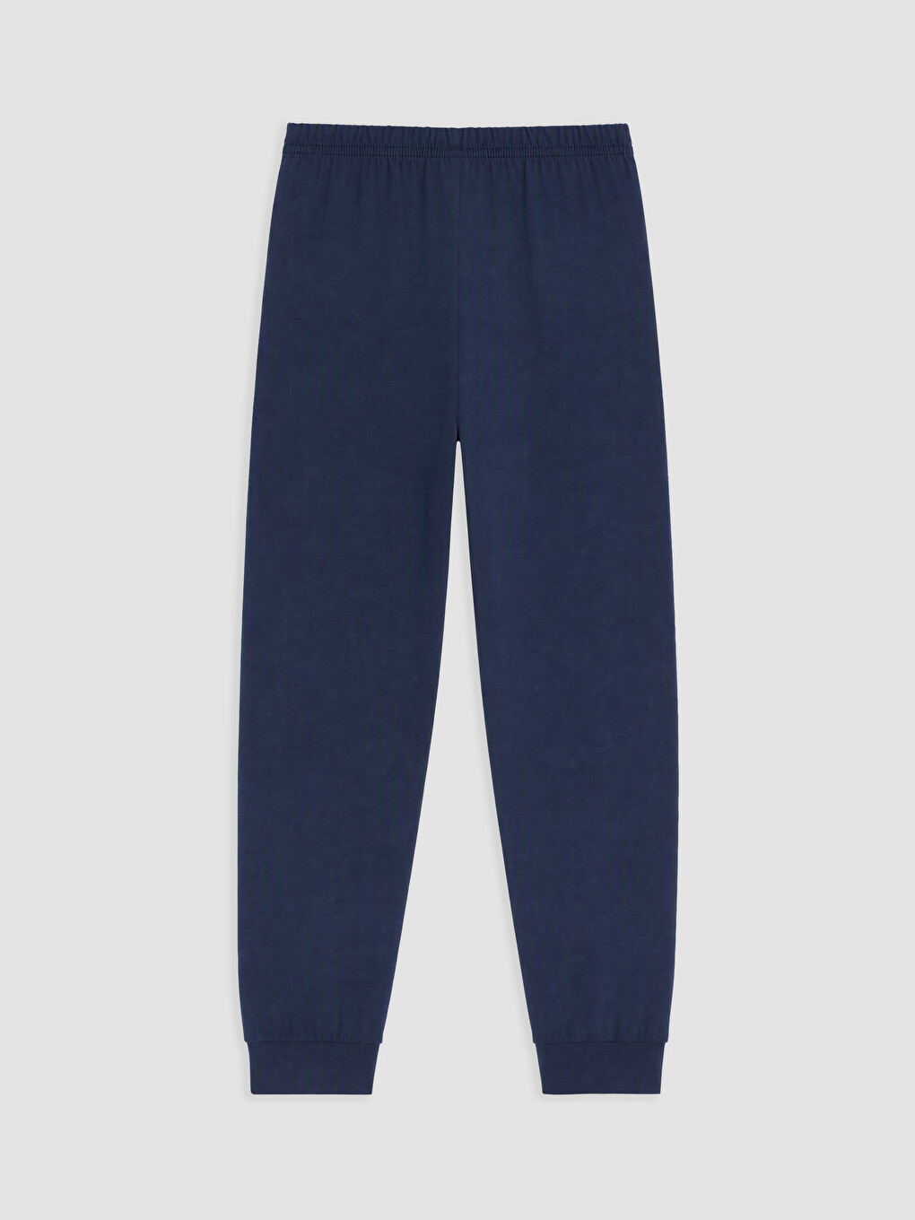 Ekru Bisiklet Yaka Erkek Çocuk Pijama Takımı-4