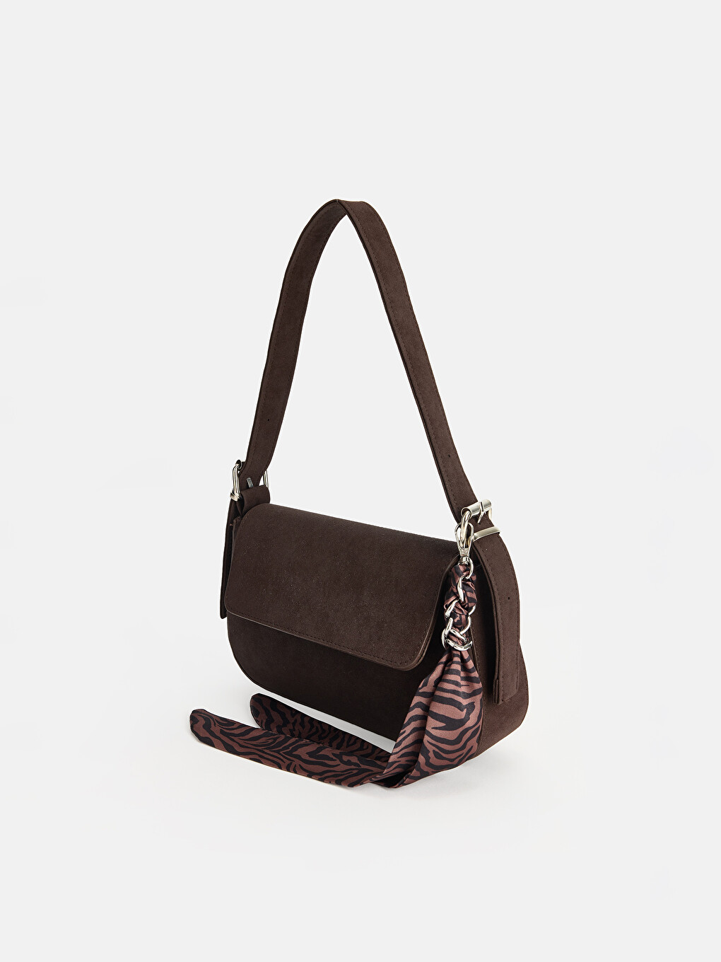 Suede Women's Shoulder Bag-1