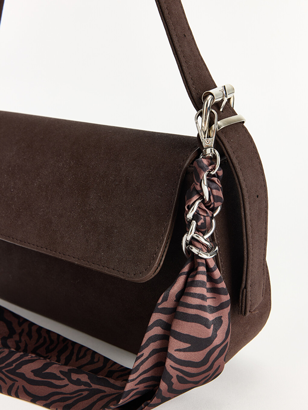 Suede Women's Shoulder Bag-3
