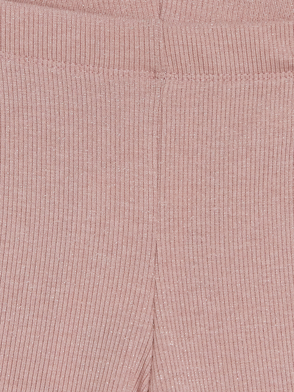 Pembe Beli Lastikli İspanyol Paça Kız Çocuk Tayt 2'li-4