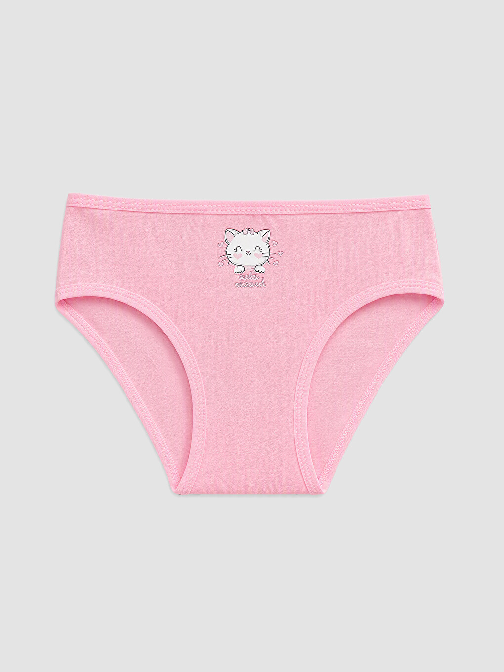 Pembe Baskılı Kız Çocuk Külot