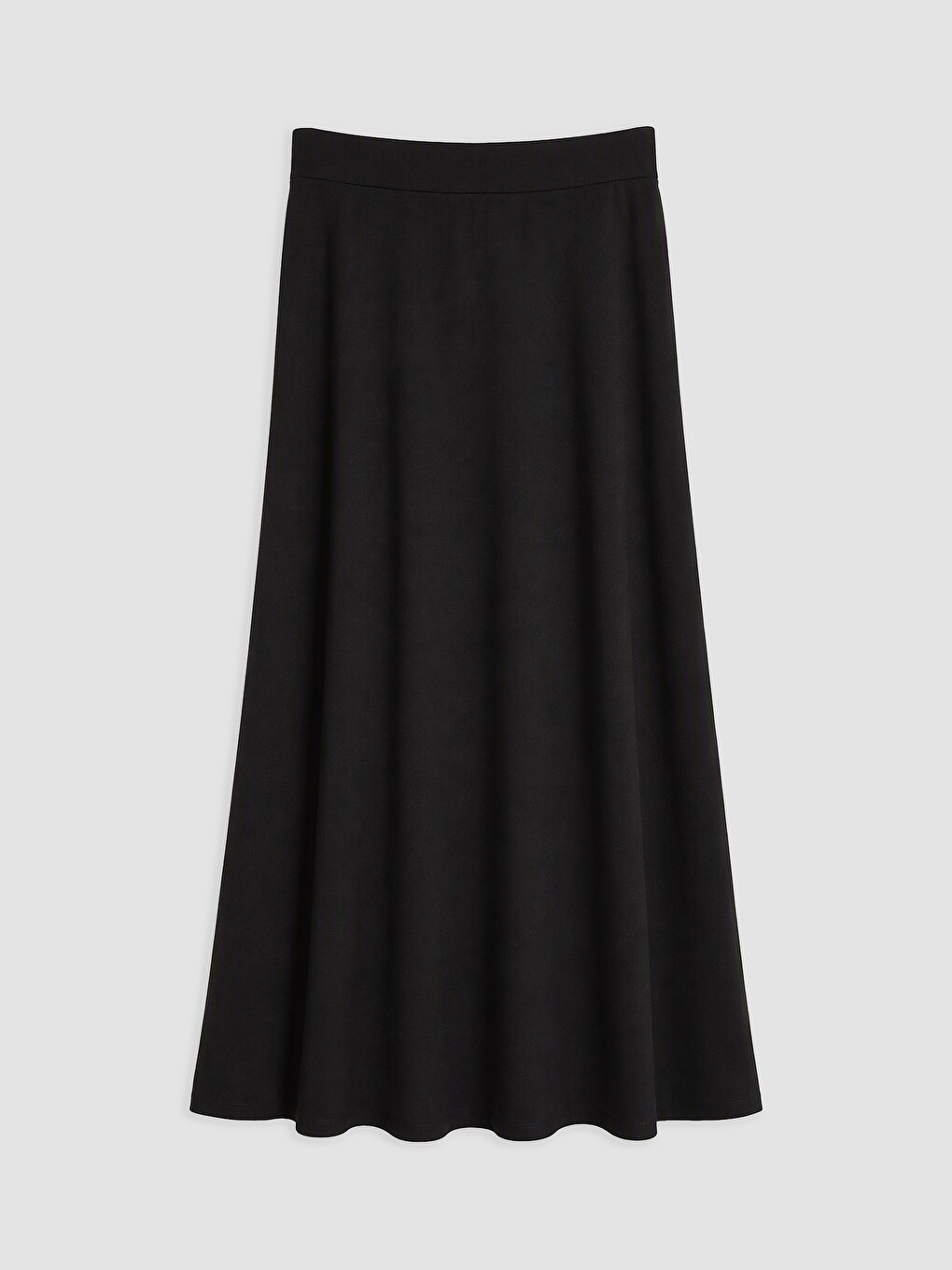 Woman Black Skirt