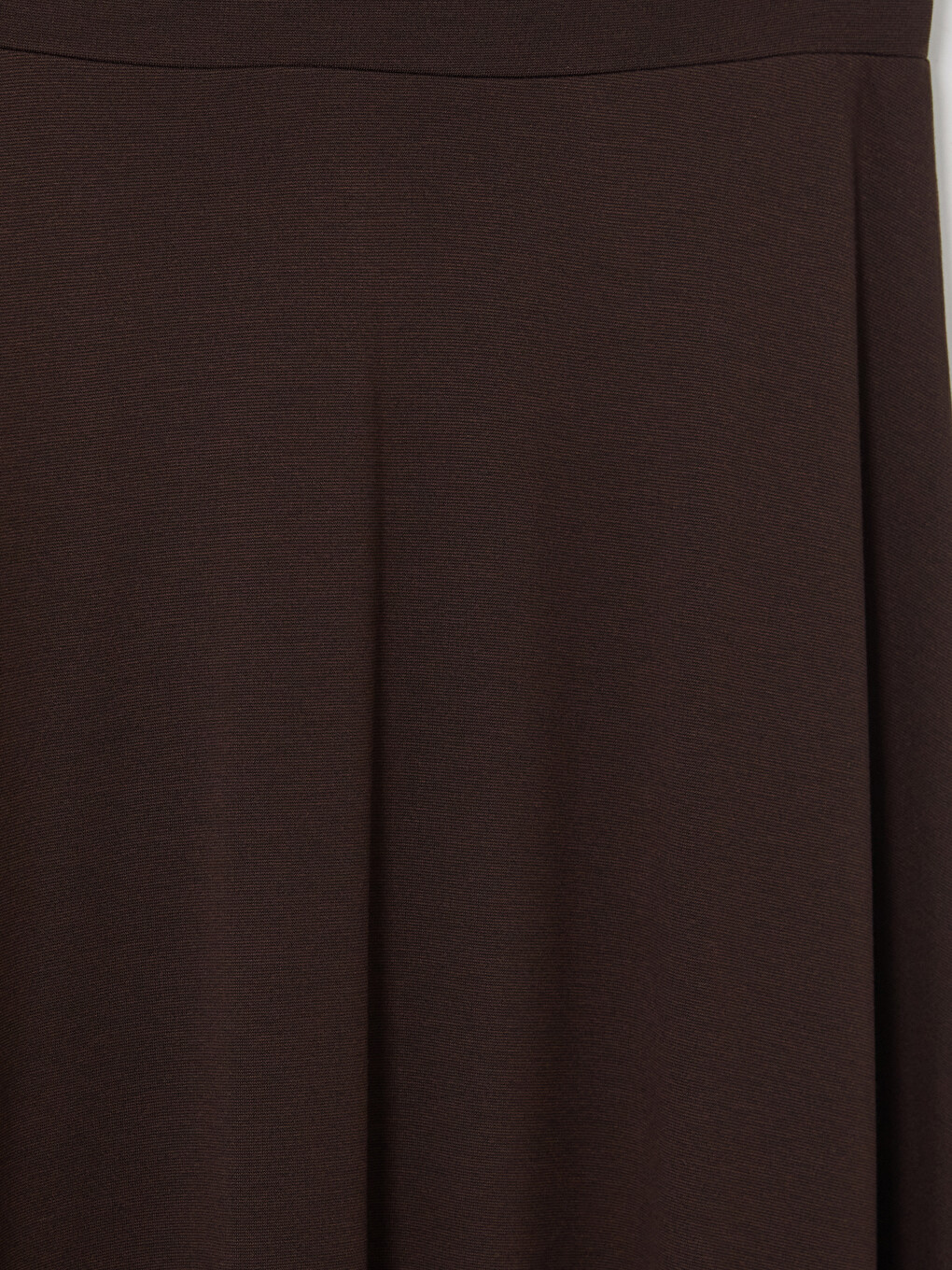Woman Brown Skirt-2