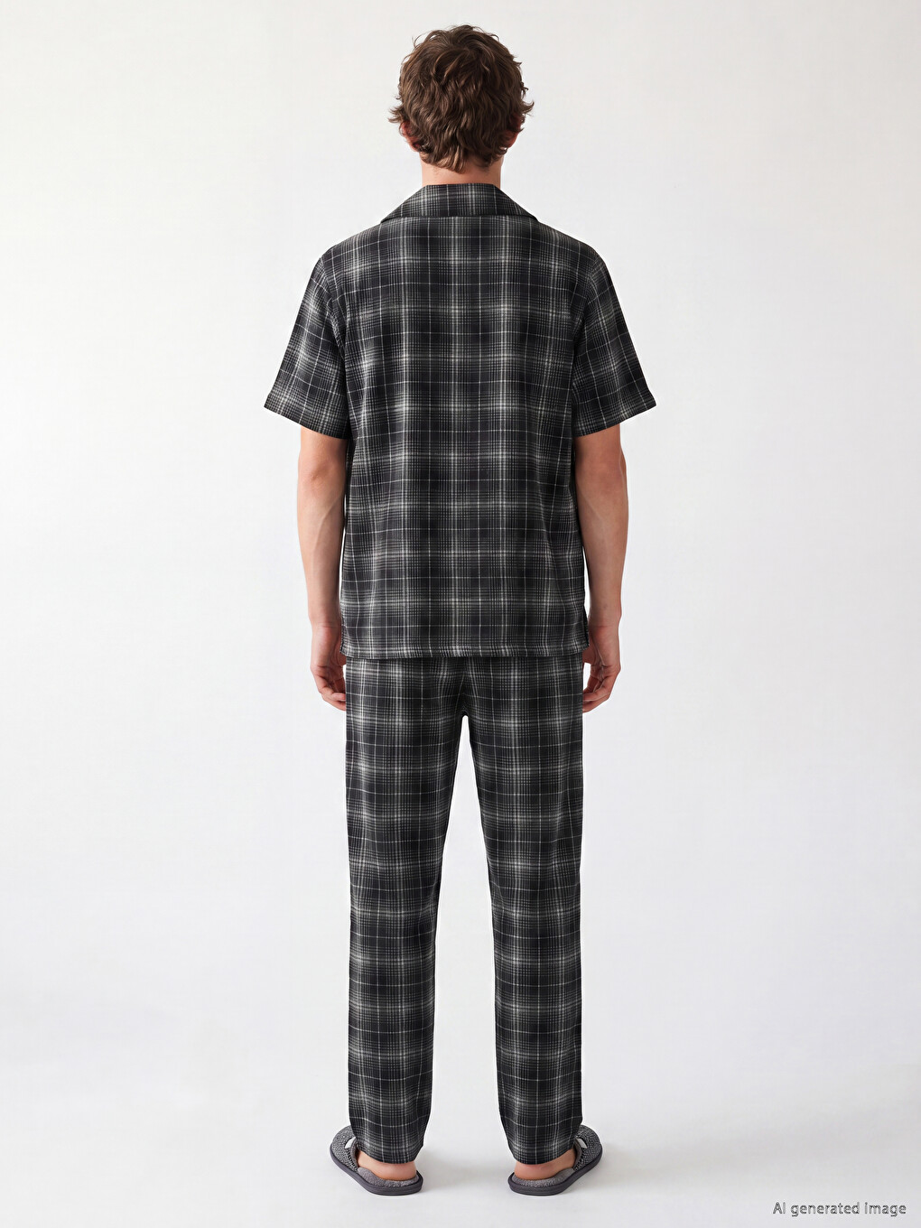 Man Anthracite Pyjama Set-3
