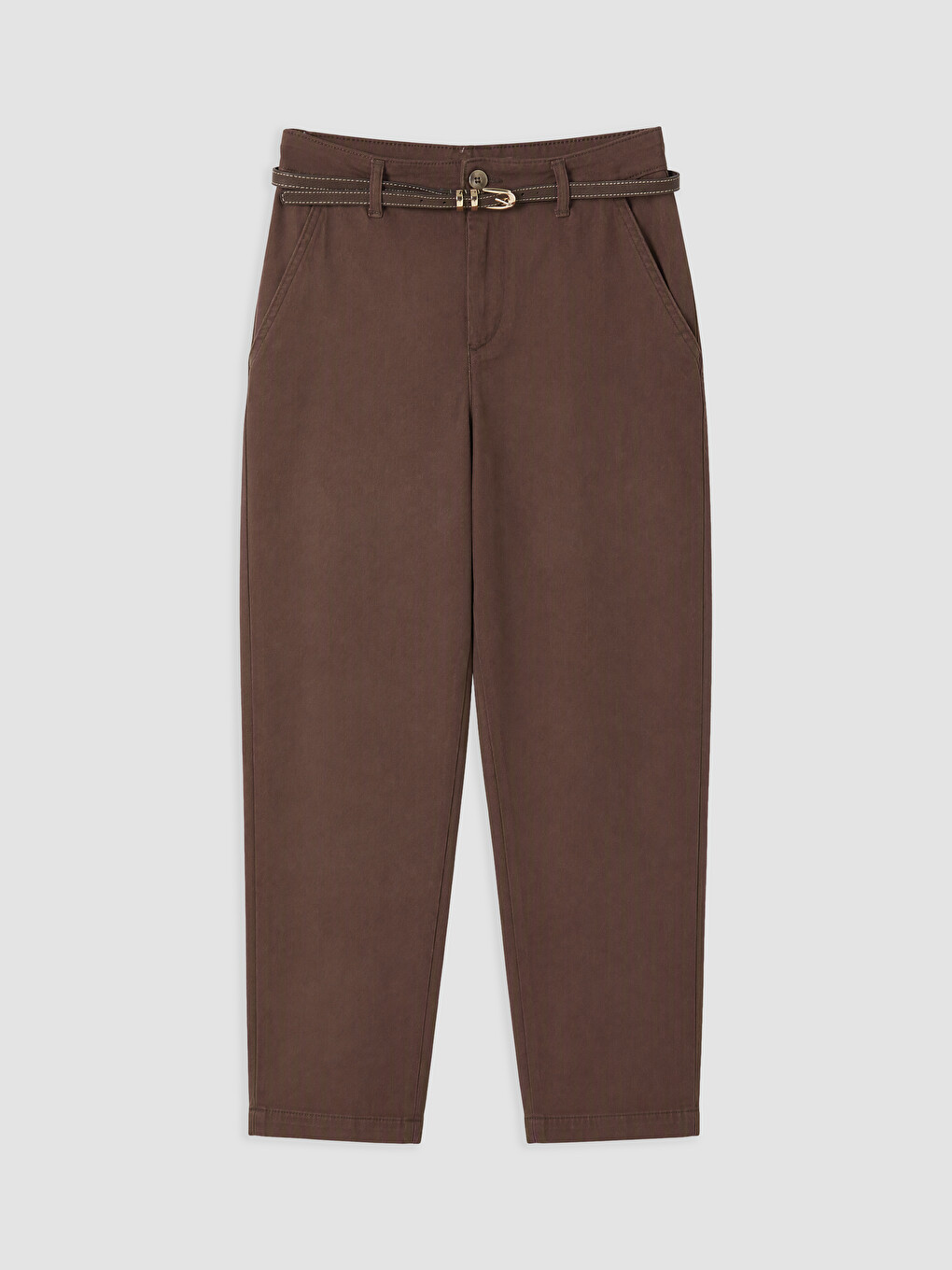Woman Brown Jeans