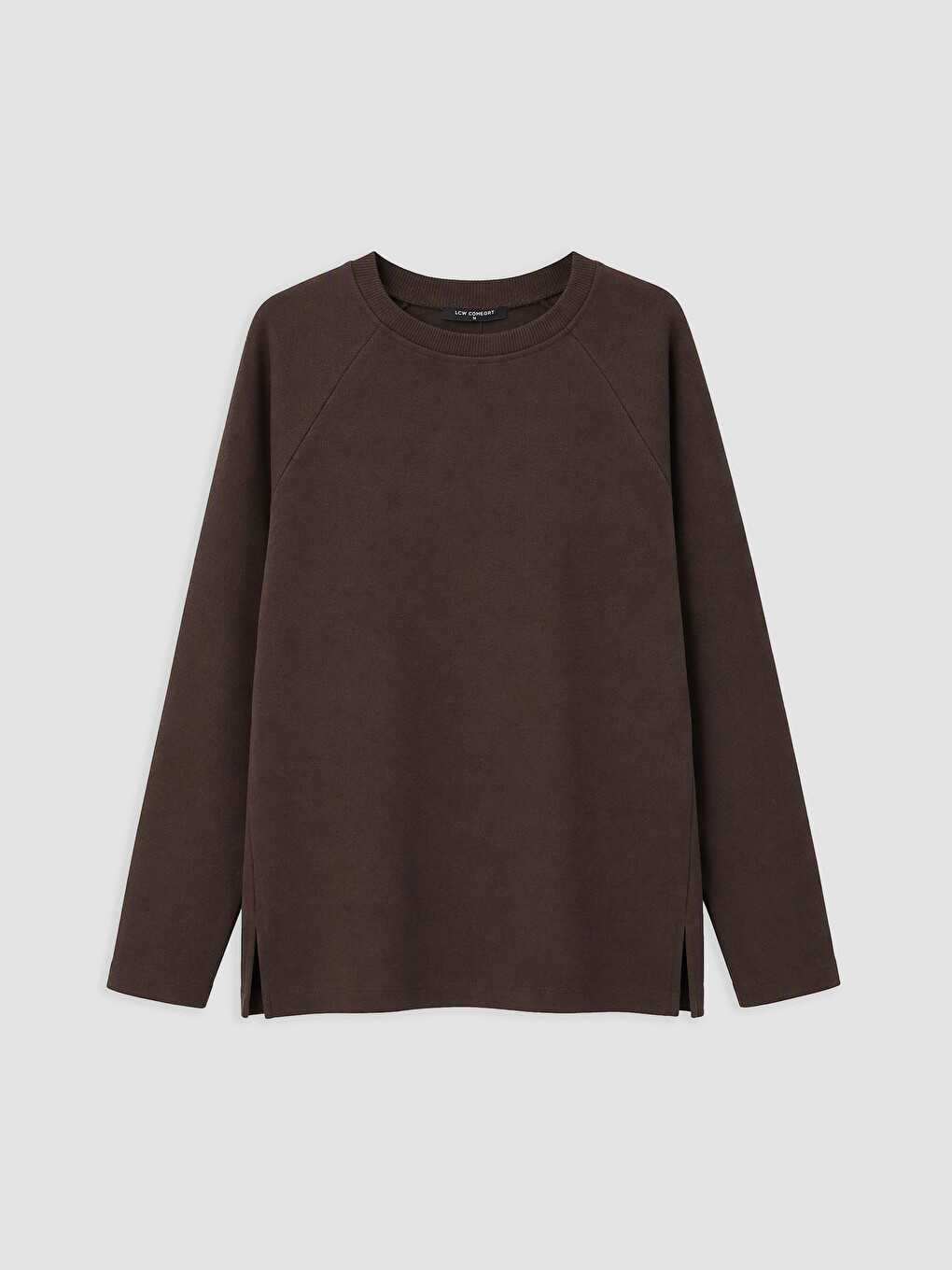Woman Brown Sweatshirt