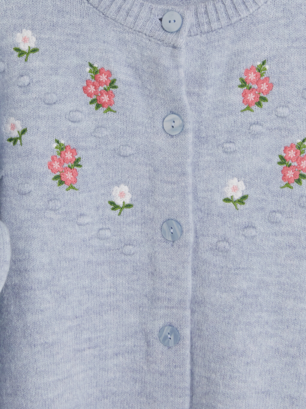Woman Blue Cardigan-5