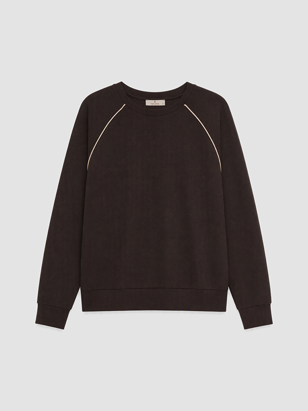 Woman Brown Sweatshirt