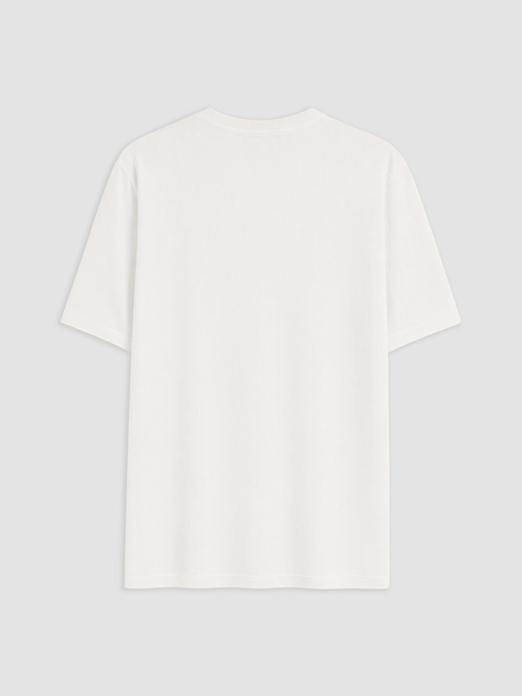 T-shirt Me Jakë Të Rrumbullakët Për Burra-1