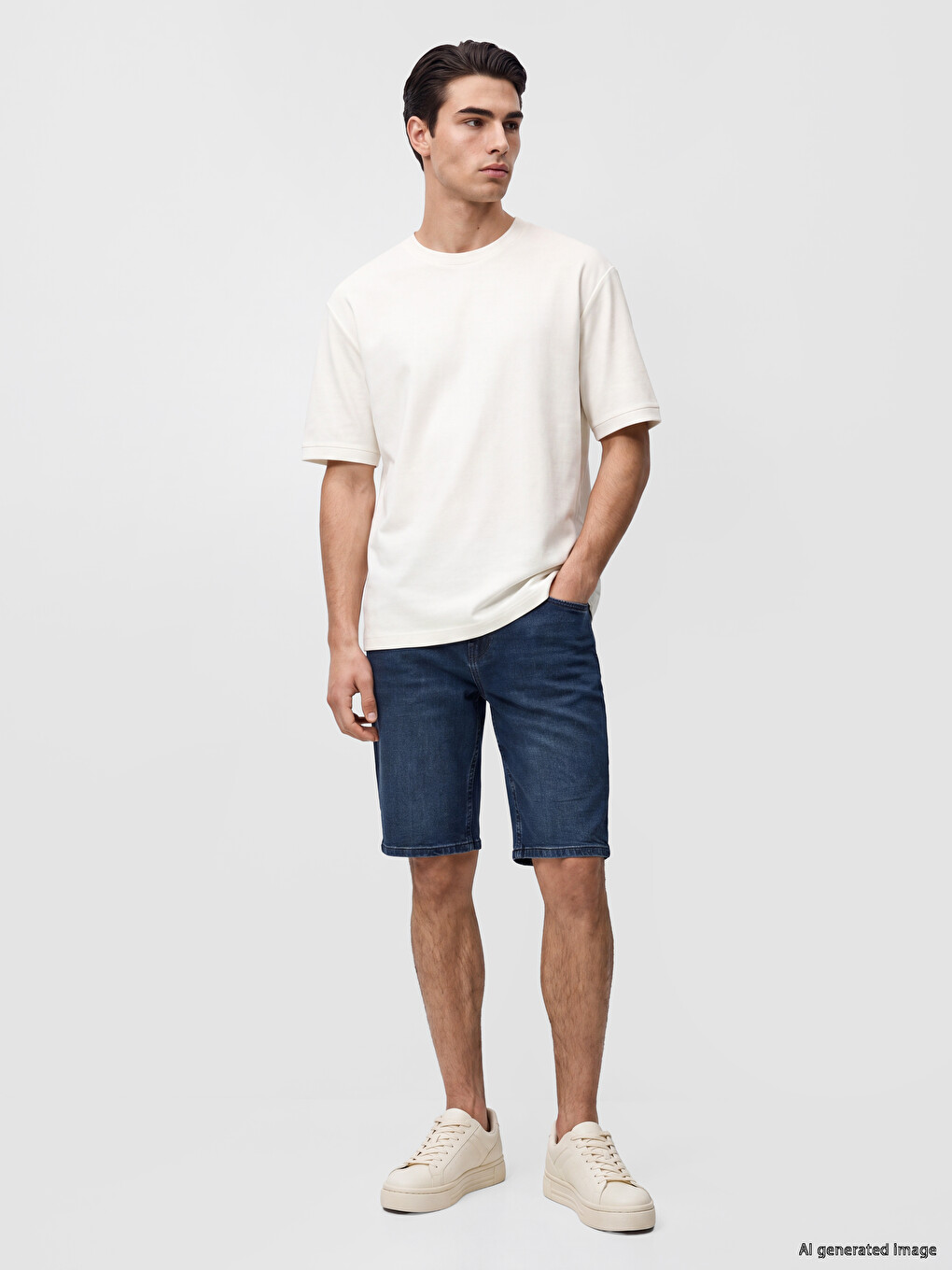 Crew Neck Men's T-shirt-1