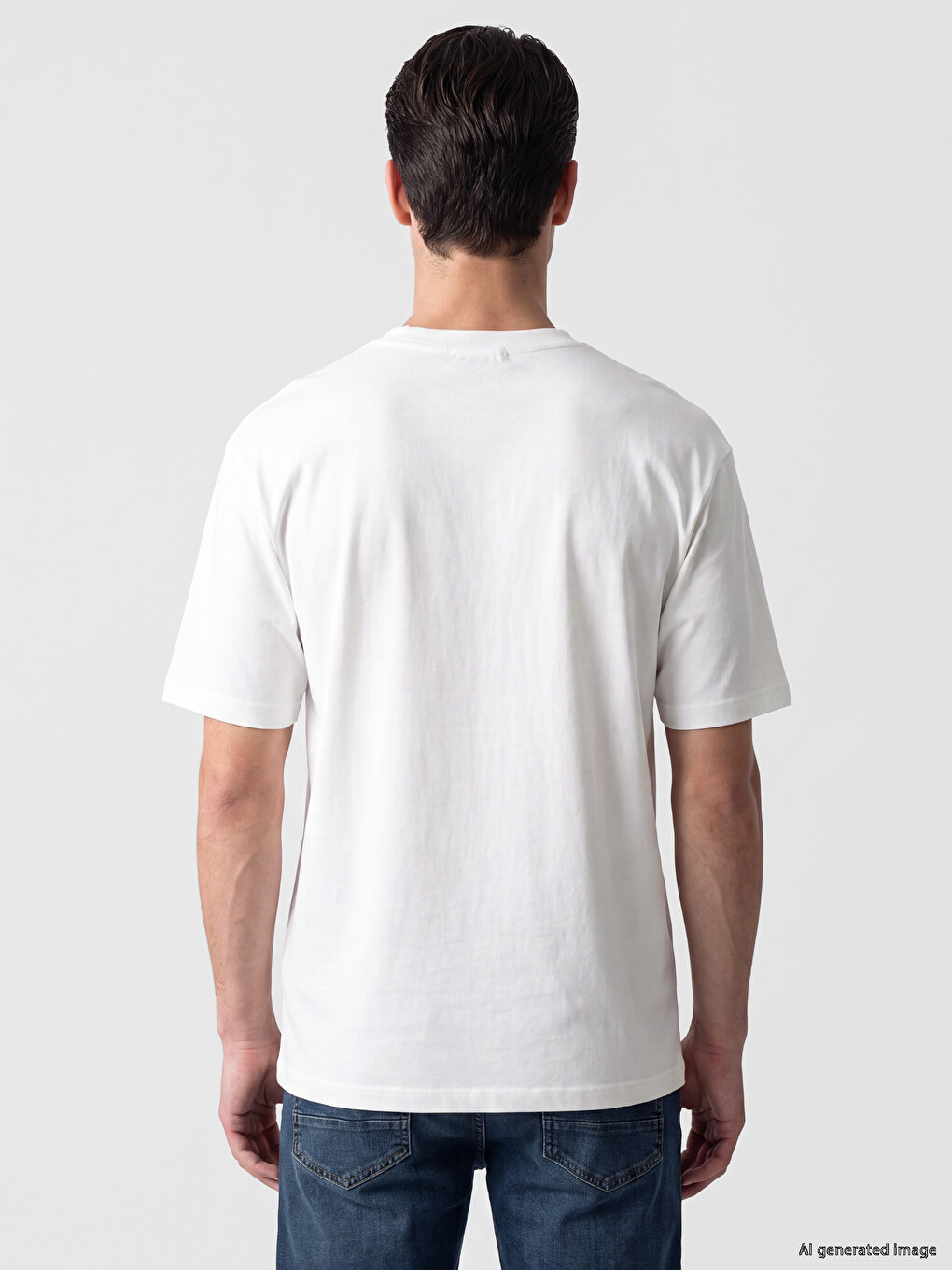 Crew Neck Men's T-shirt-2