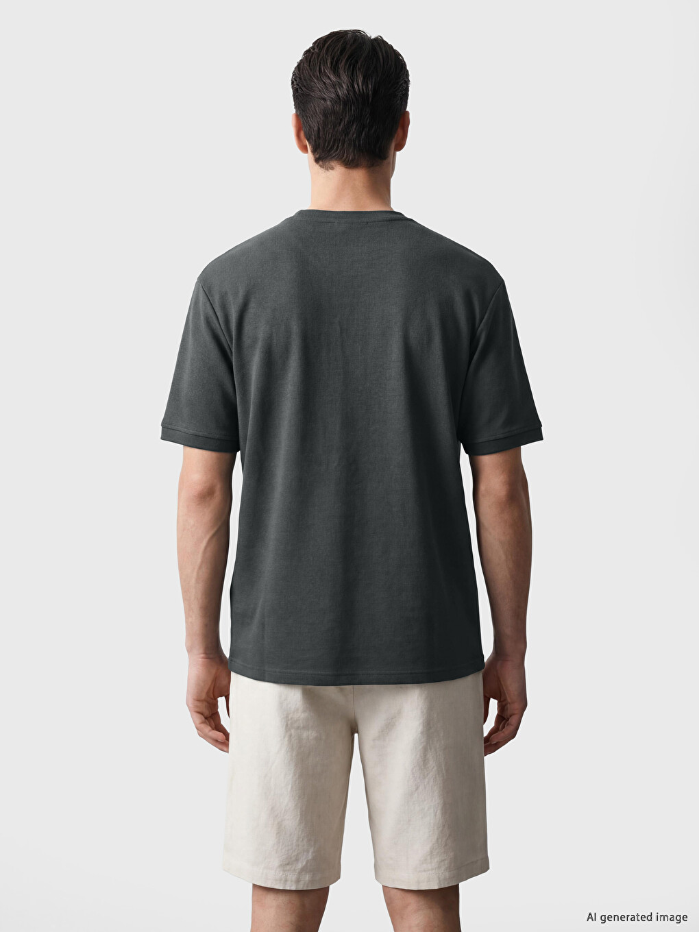 Crew Neck Men's T-shirt-3