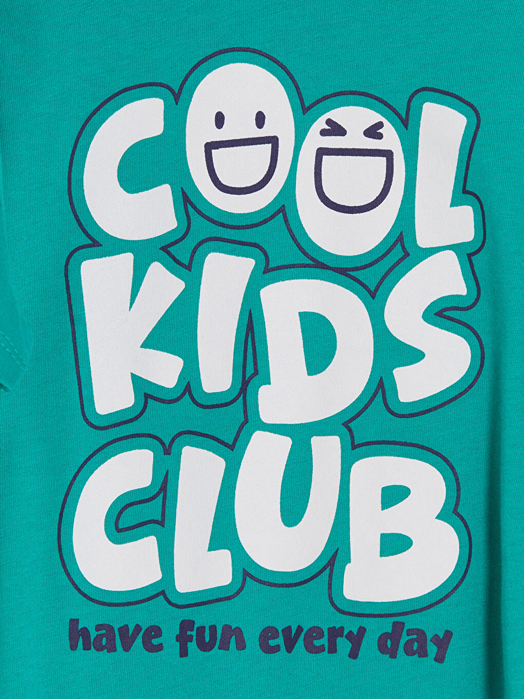 T-shirt Me Jakë Të Rrumbullakët Të Stampuar 3 Copë Për Foshnja Djem-5