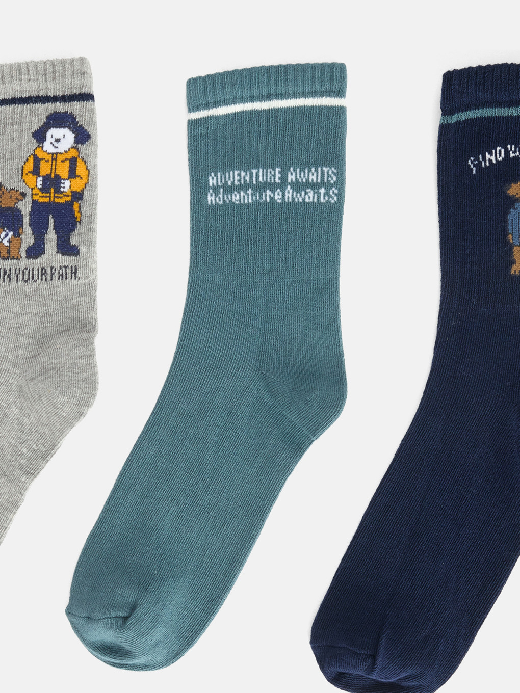 3-pack Boys' Ankle Socks-1