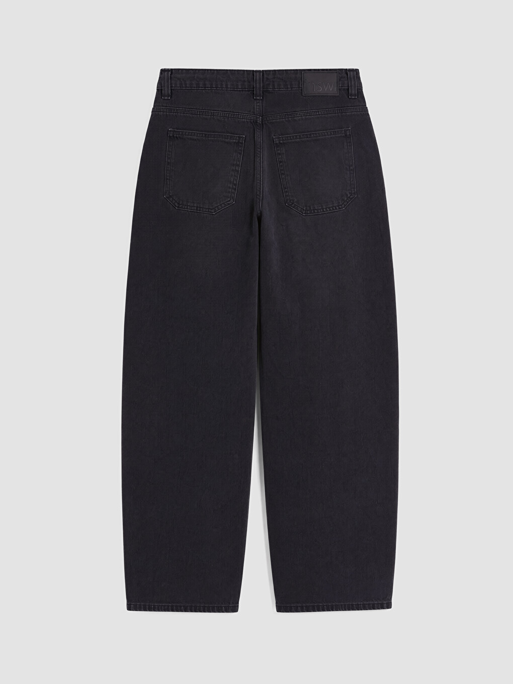 Siyah 710 Loose Fit Erkek Jean Pantolon-3