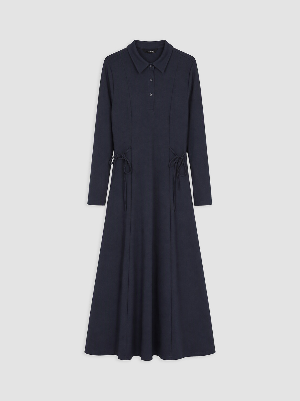 Waist Tied Shirt Dress