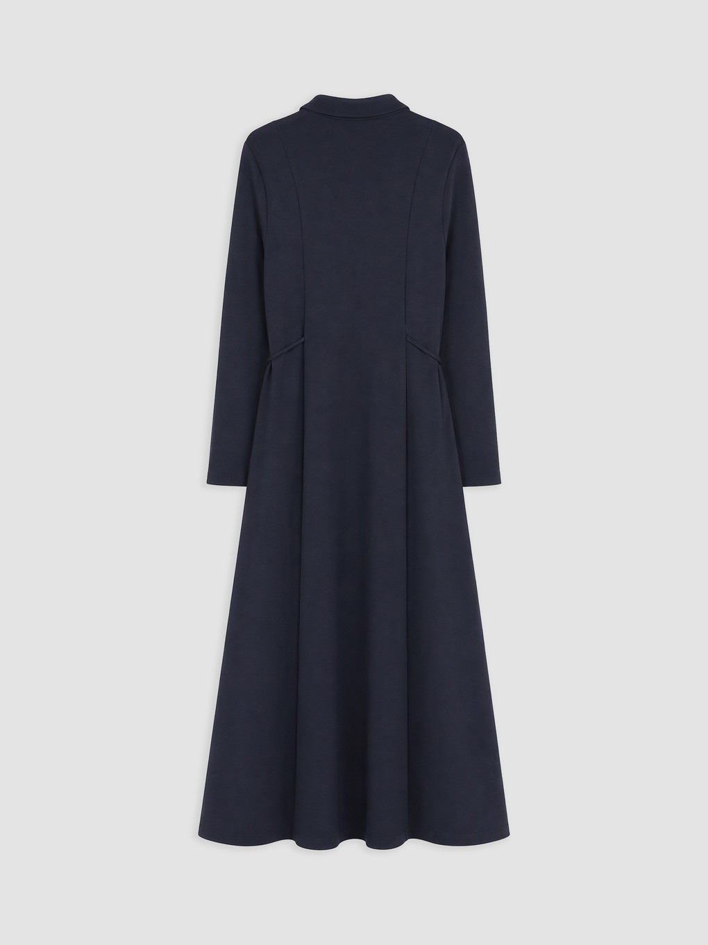 Waist Tied Shirt Dress-1