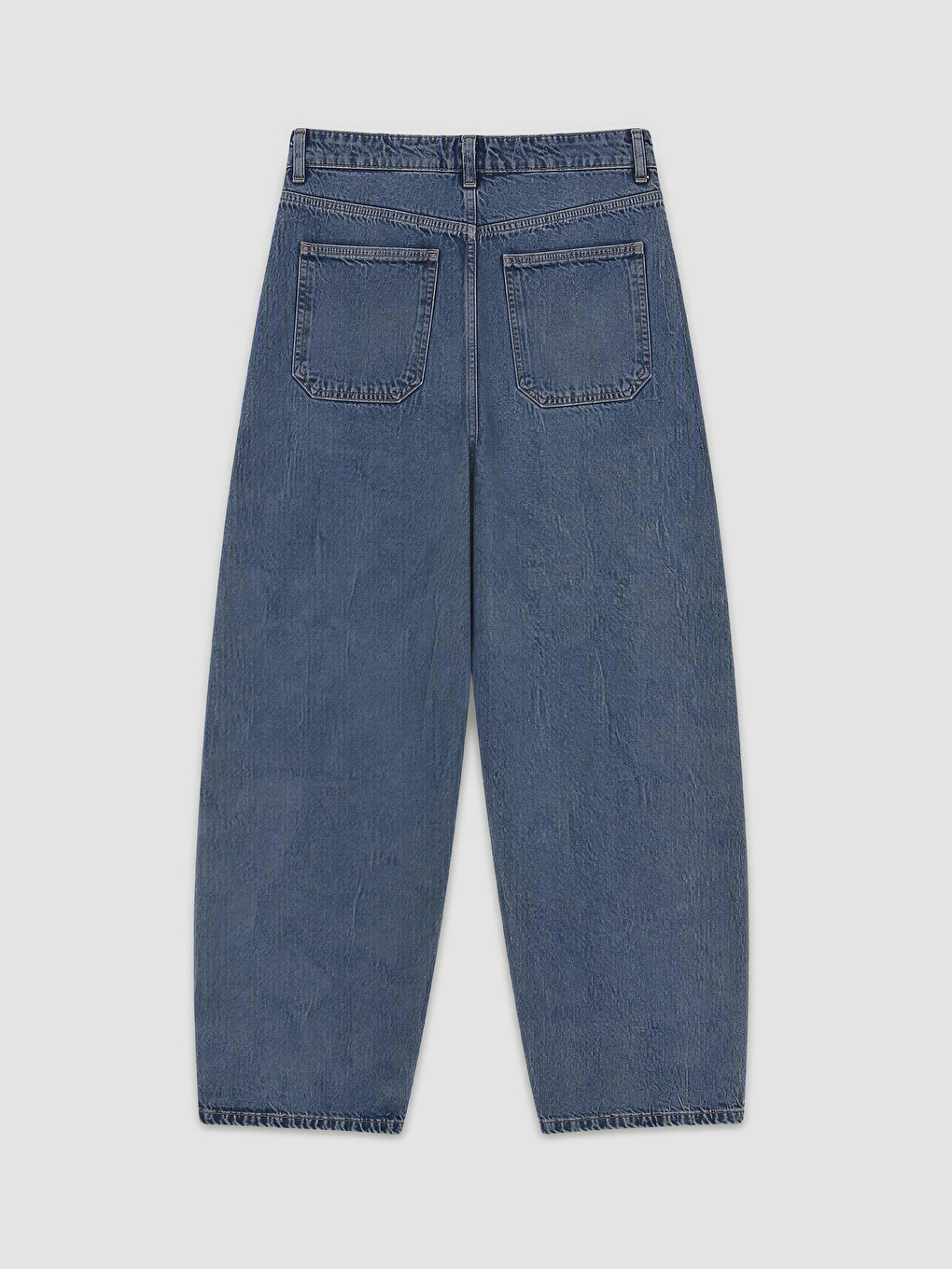 İndigo Baggy Fit Erkek Jean Pantolon-1