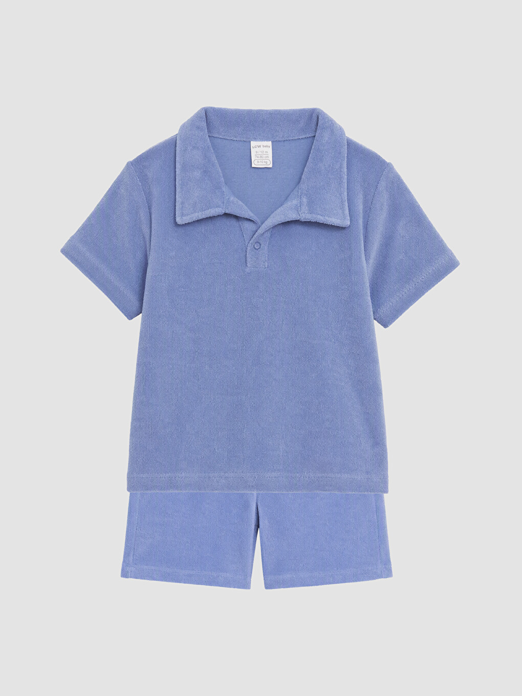 Polo Collar Baby Boys' Shorts Set