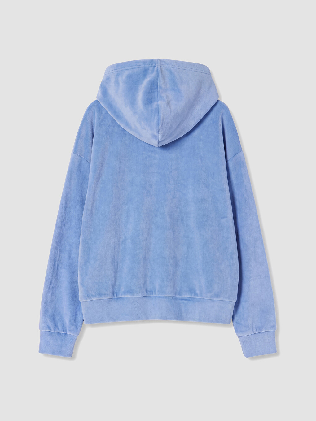 Girl Blue Zip-up Sweatshirt-1