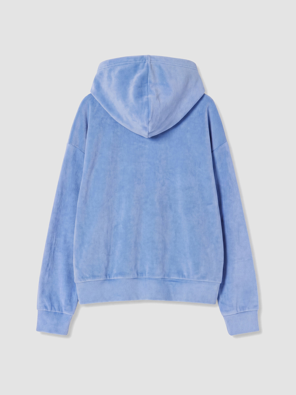 Mavi Stitch Lisanslı Kız Çocuk Fermuarlı Polar Sweatshirt-2