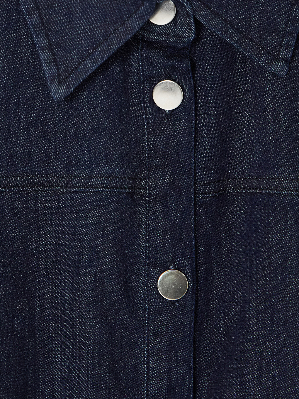 Woman Indigo Denim Dress-1