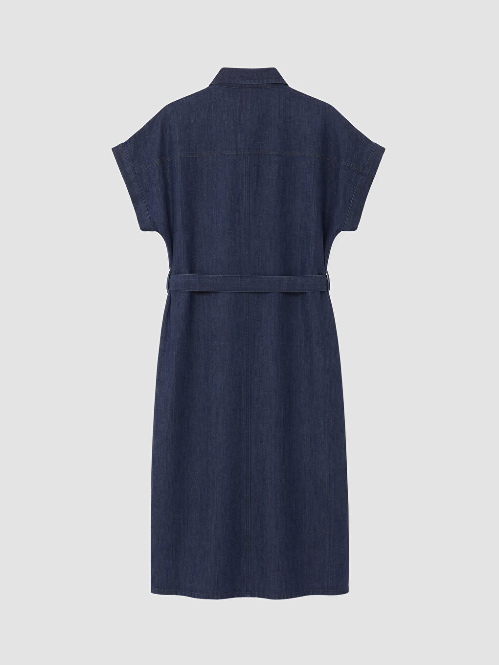 Woman Indigo Denim Dress-2