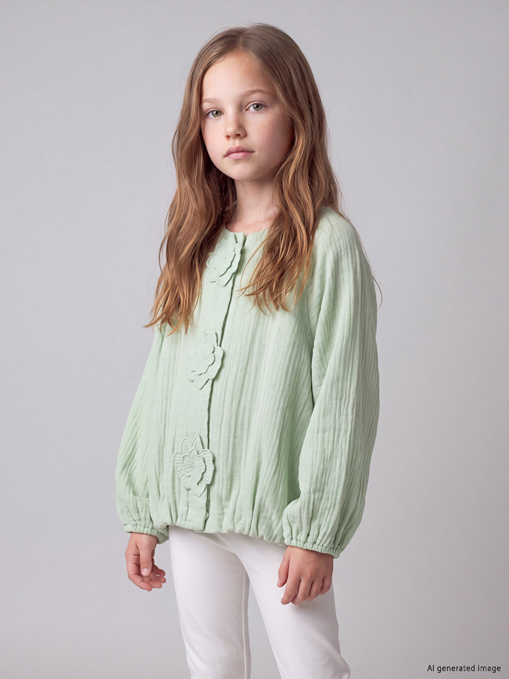 Floral Girls' Jacket