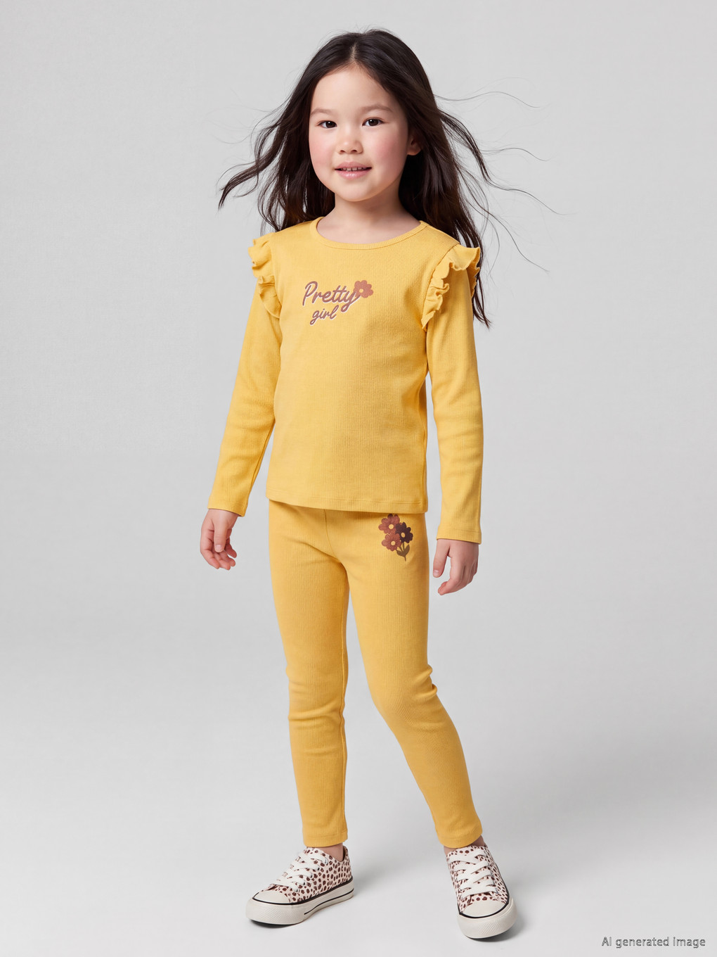 2 Pack Pack Girls' Leggings-2