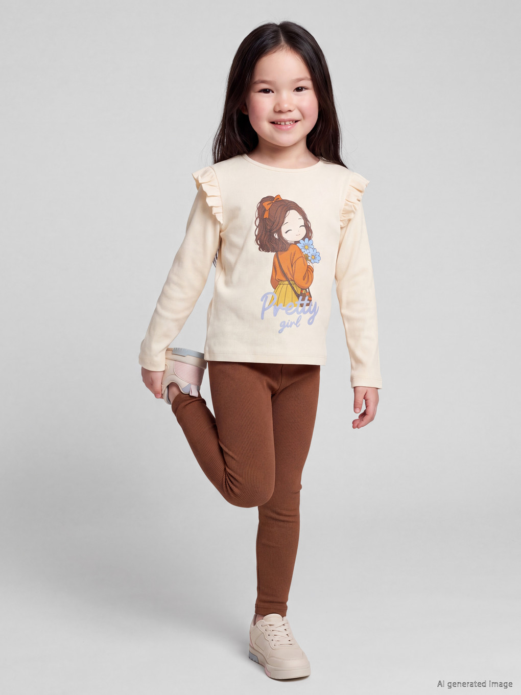 2 Pack Pack Girls' Leggings-3