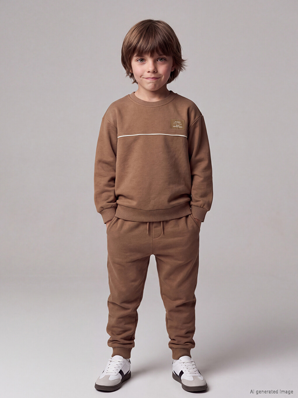 Printed Boys' Tracksuit Set