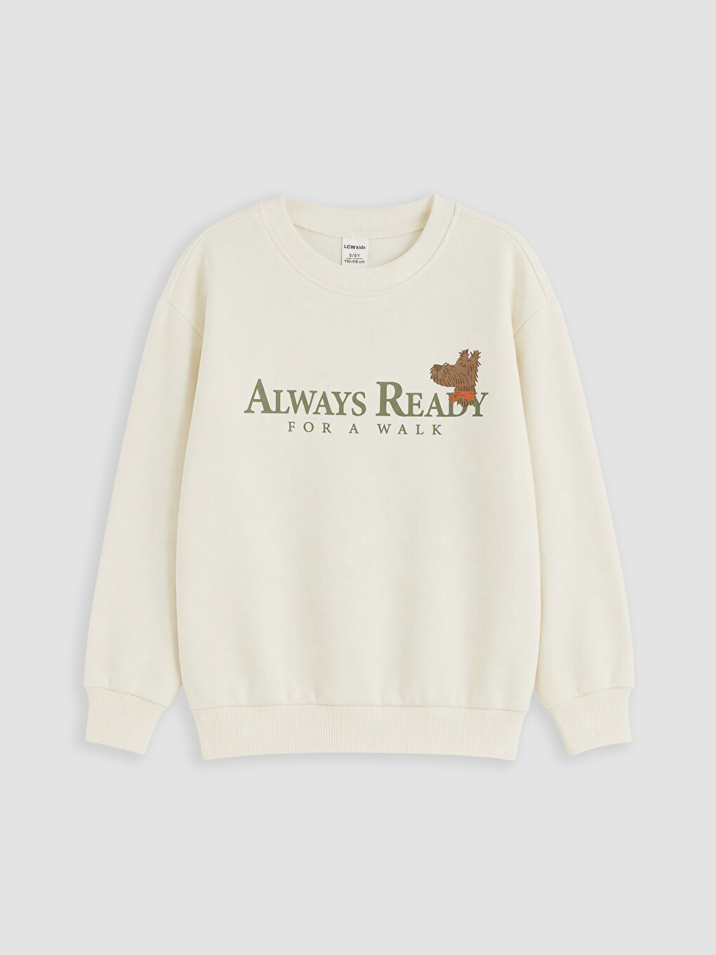 Boy Beige Tracksuit Set-1