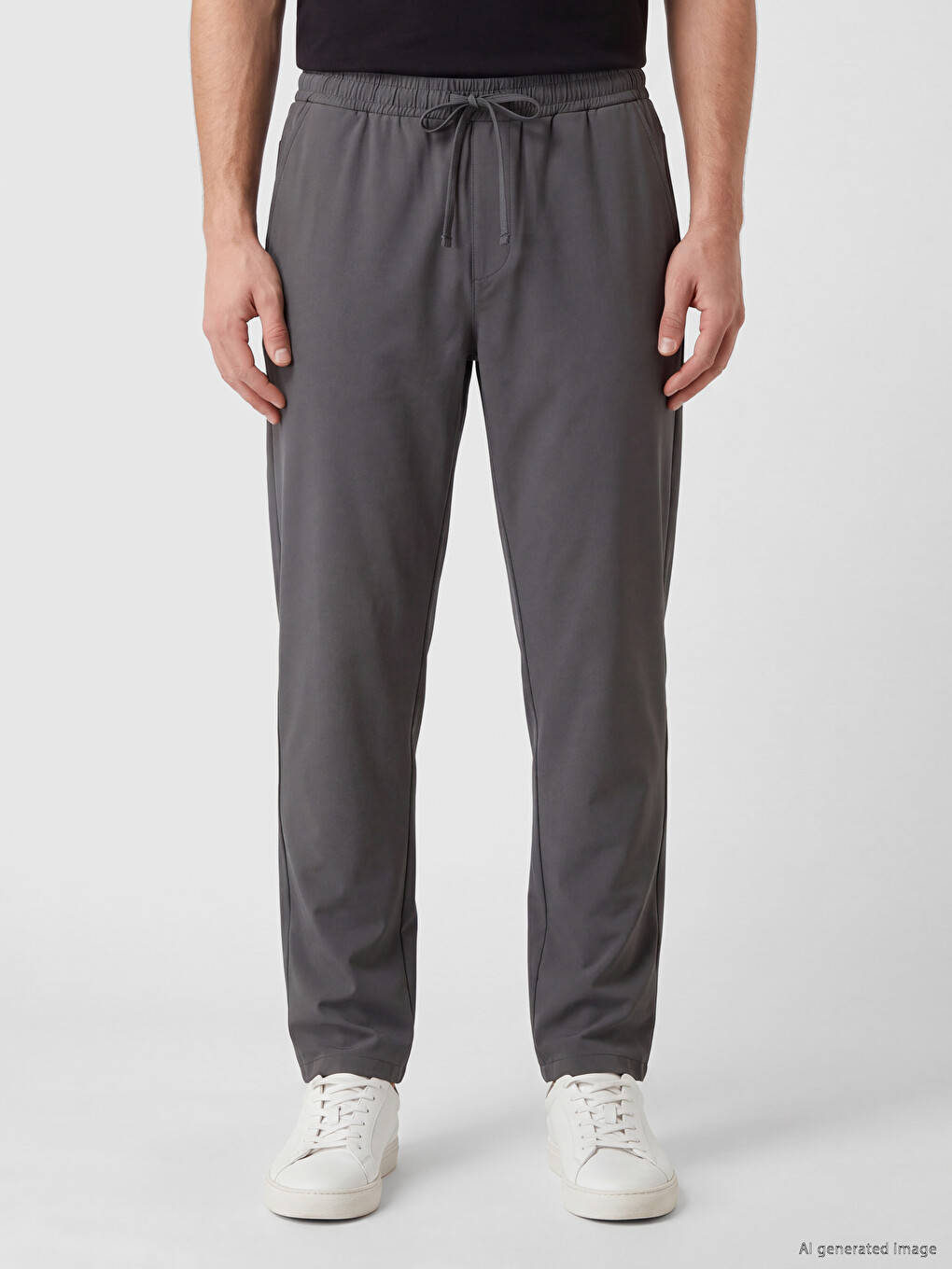 Antrasit Regular Fit Erkek Pantolon-1