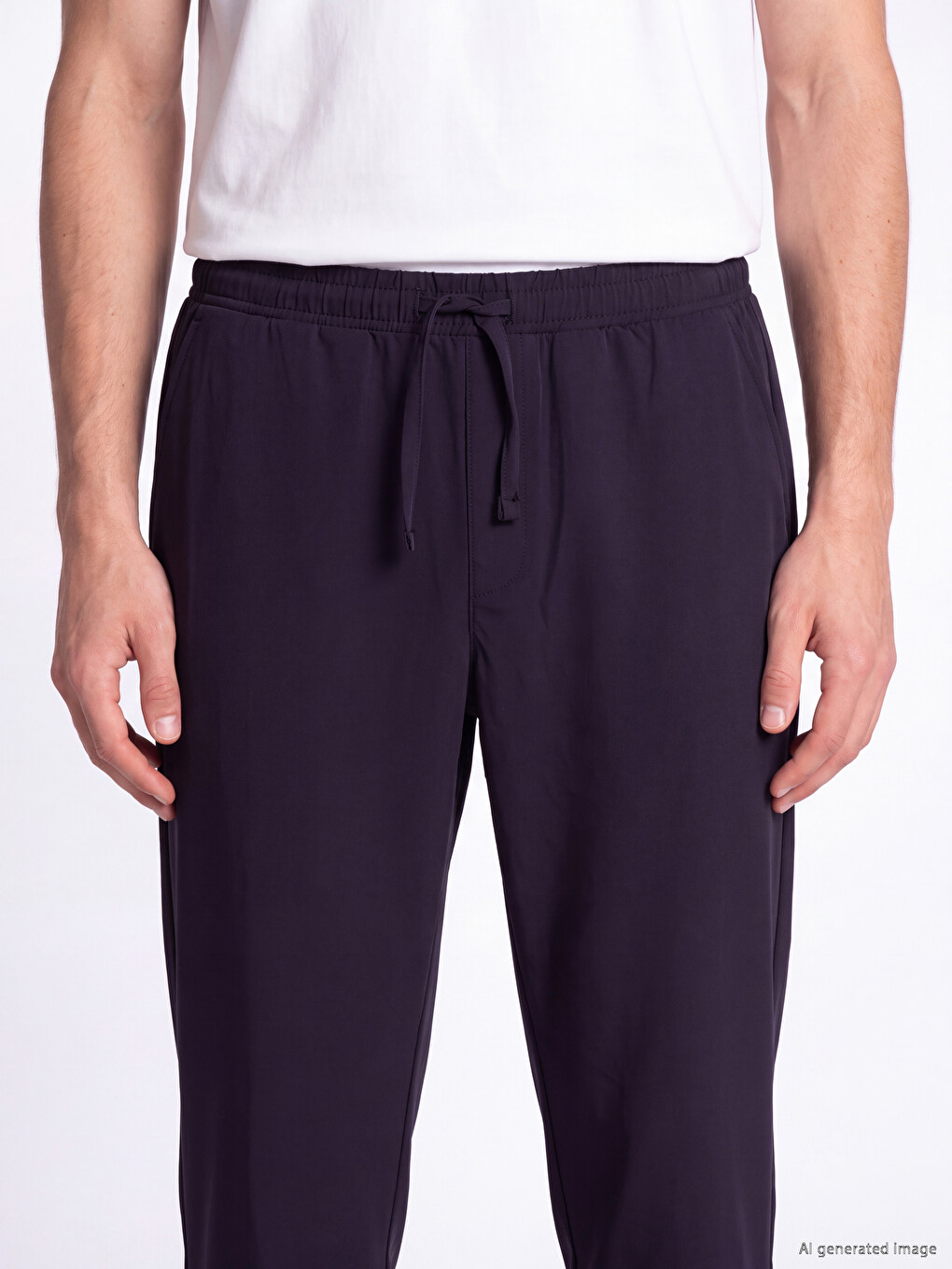 Lacivert Regular Fit Erkek Pantolon-1
