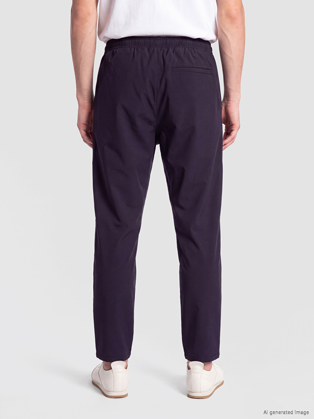 Lacivert Regular Fit Erkek Pantolon-2