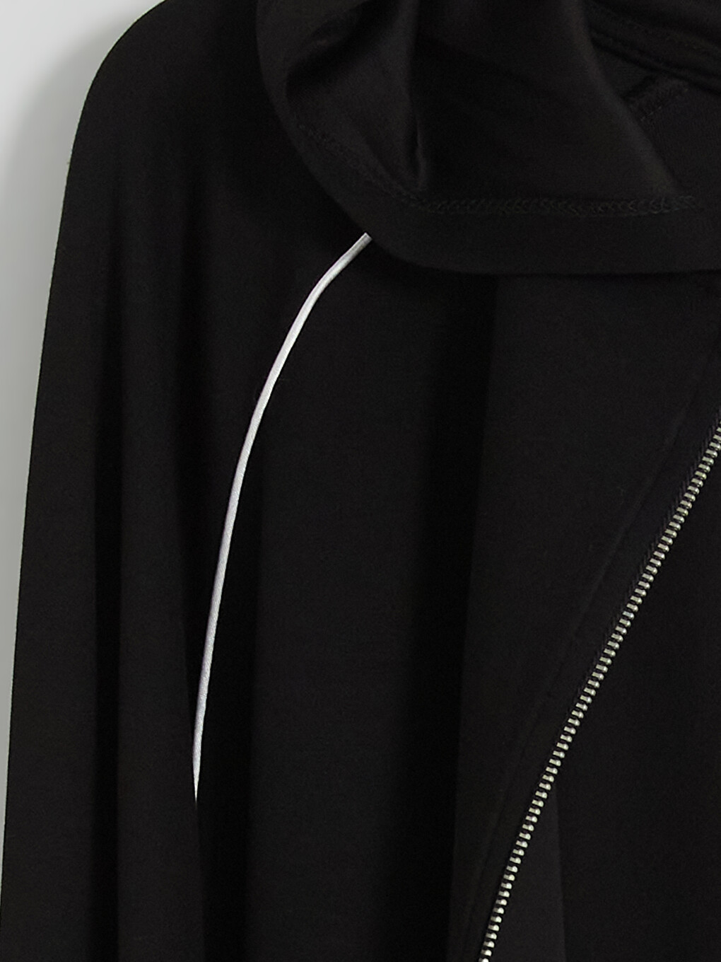 Hooded Women's Zippered Sweatshirt-3