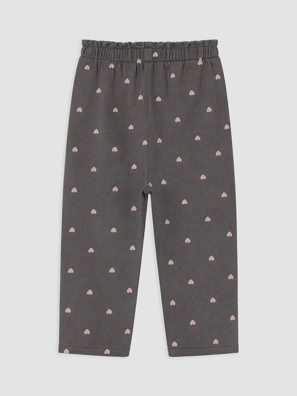 Girls' Fleece Lined Gabardine Trousers-1