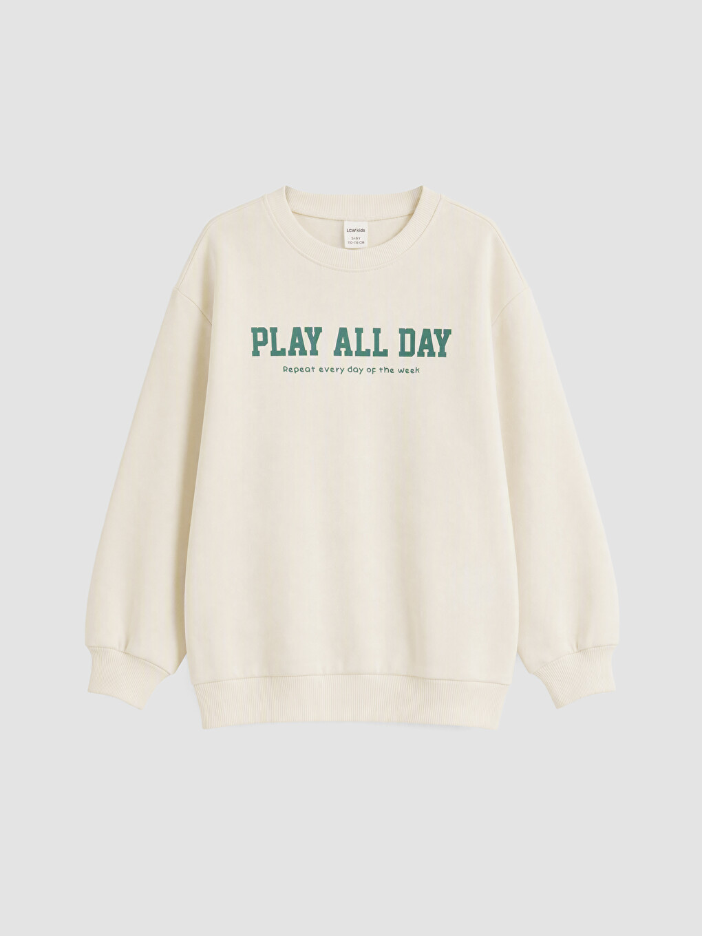 Boy Beige Tracksuit Set-1