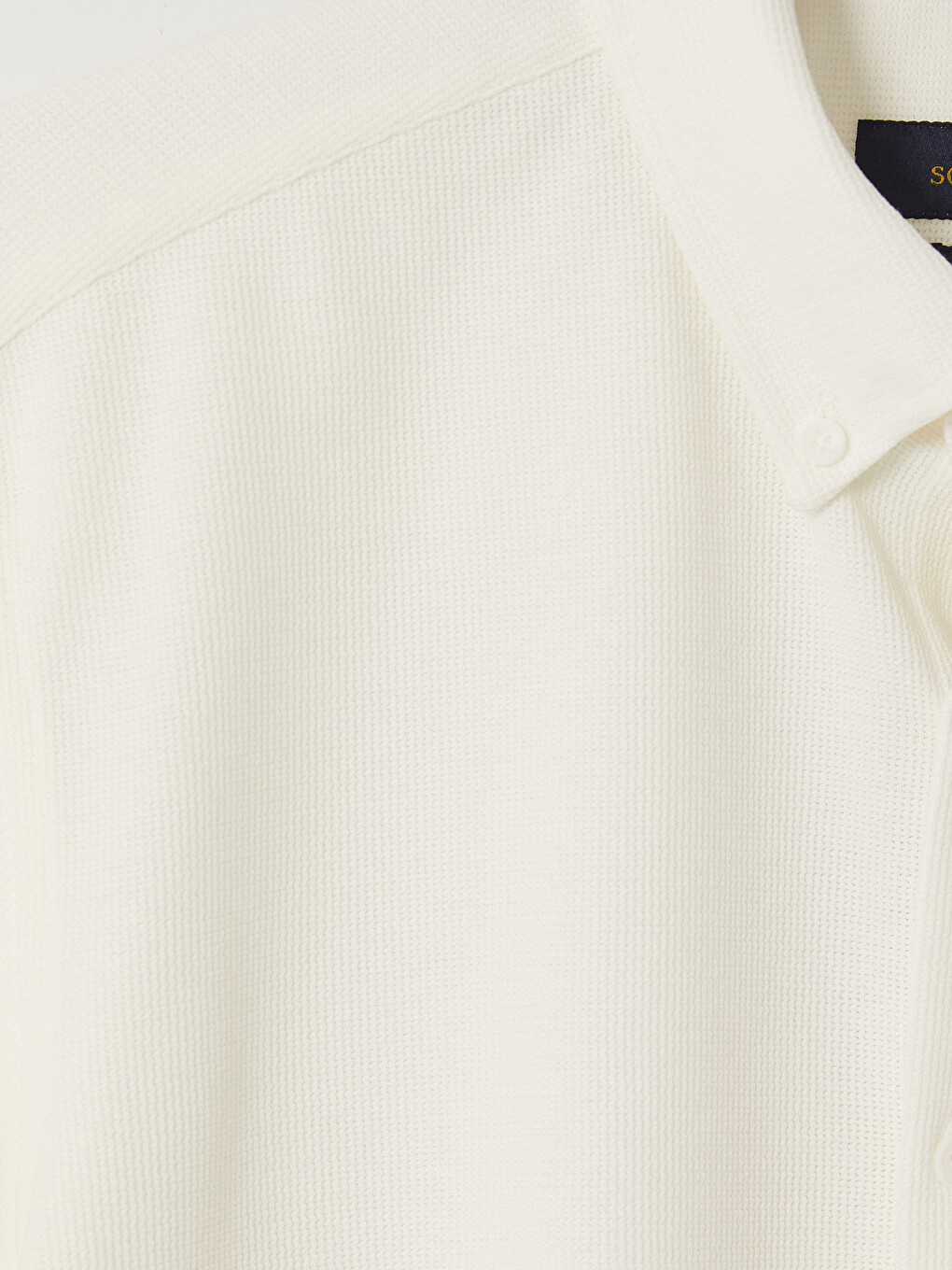 Beyaz Slim Fit Erkek Gömlek-1