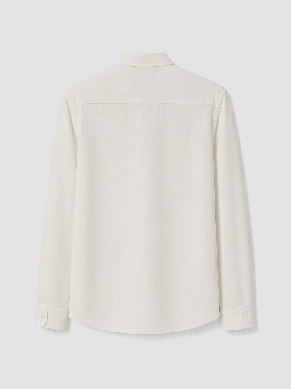 Beyaz Slim Fit Erkek Gömlek-2