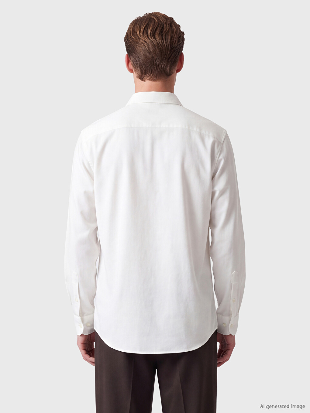 Slim Fit Shirt Collar Men's Shirt-3