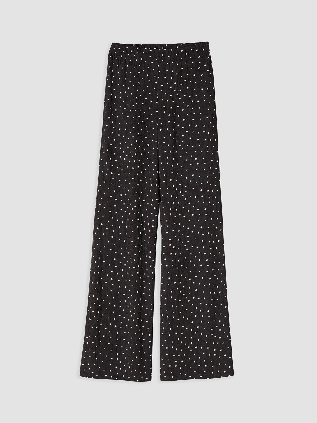 Elastic Waist Polka Dot Women's Trousers