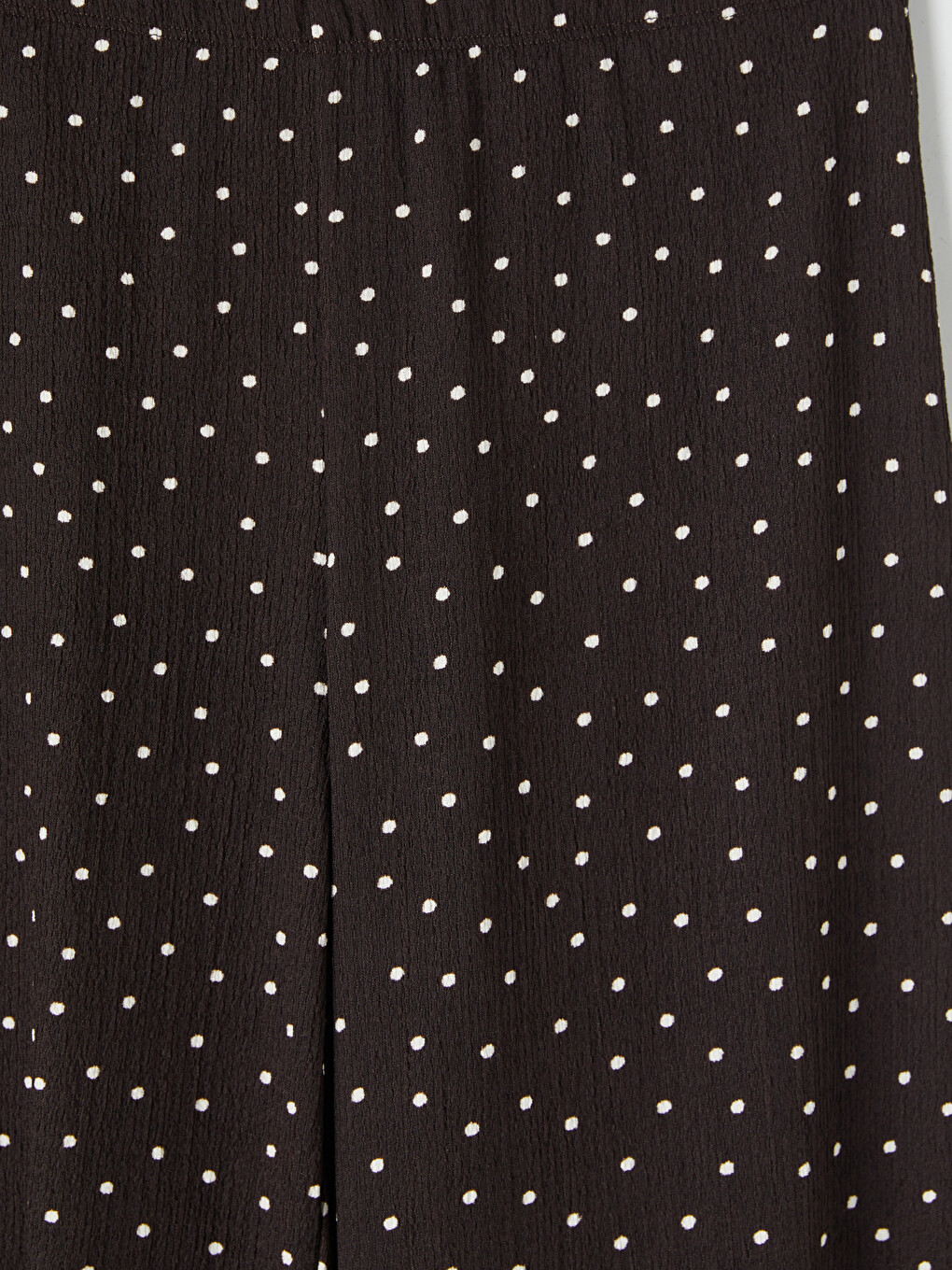 Elastic Waist Polka Dot Women's Trousers-2
