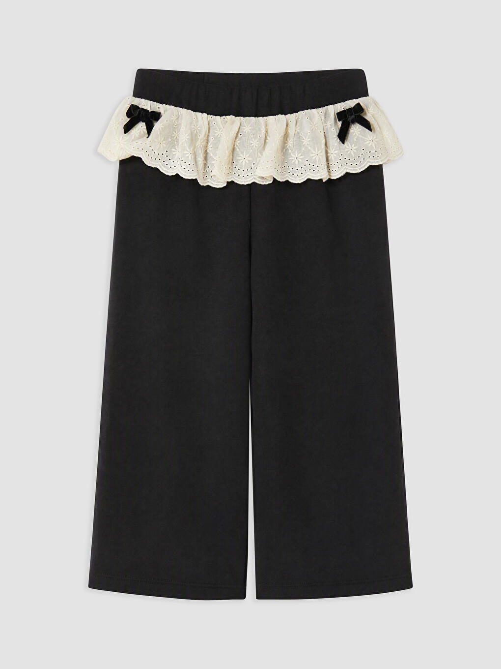 Pantaloni De Trening Groși Brodați Pentru Fete