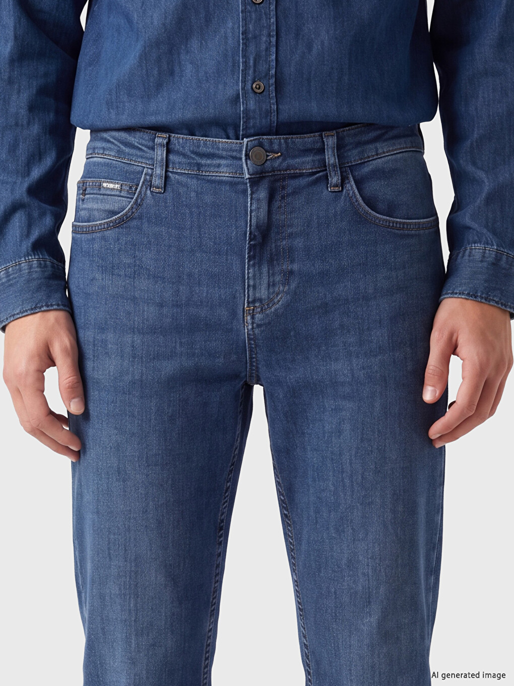 İndigo 779 Regular Fit Erkek Jean Pantolon-1