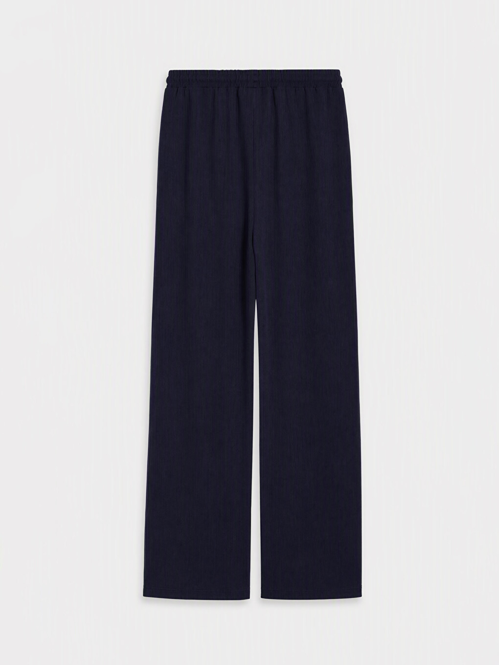 Woman Navy Trousers-1