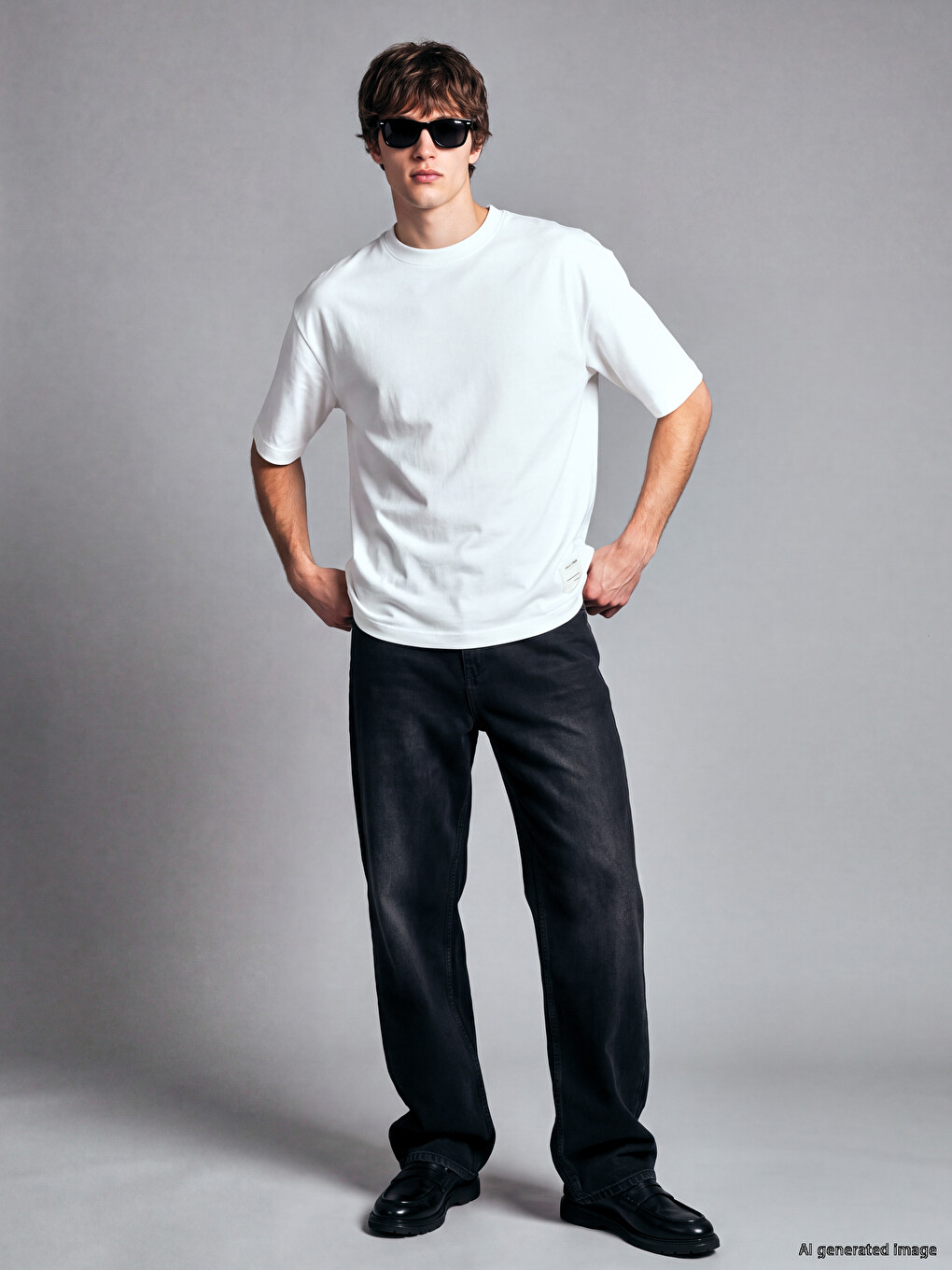 Extra Loose Fit Men's Jeans