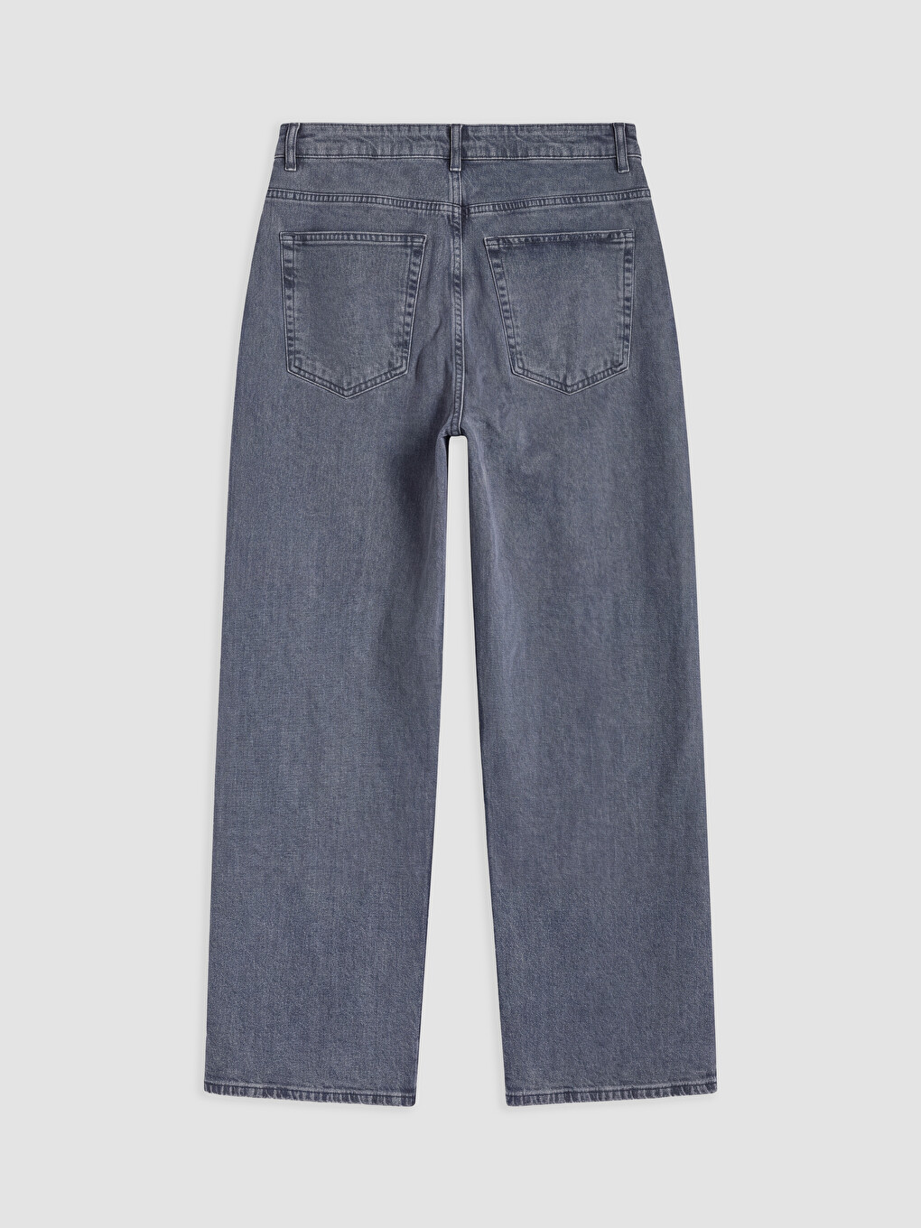 Gri 710 Loose Fit Erkek Jean Pantolon-1