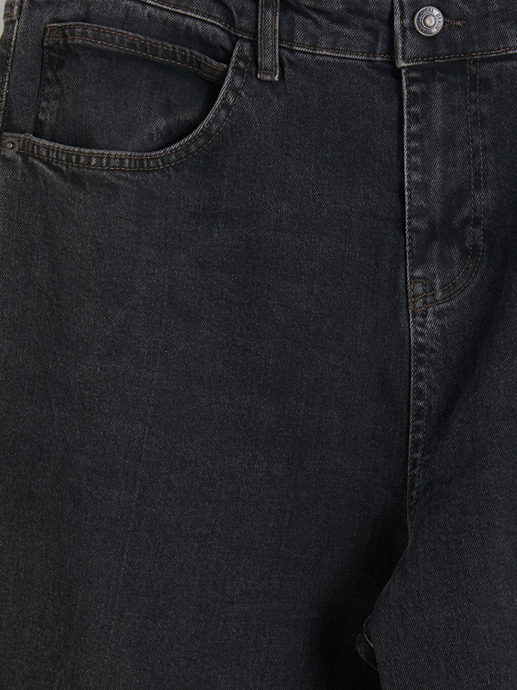 Kahverengi 710 Loose Fit Erkek Jean Pantolon-2