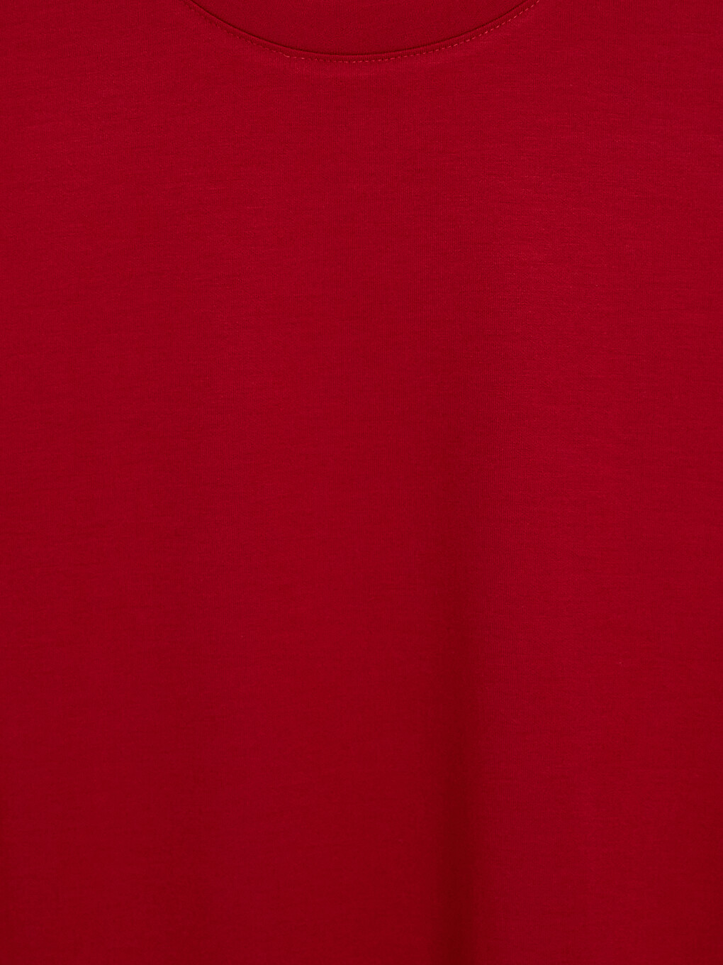 Kırmızı Soft Touch Kadın Sweatshirt Tunik-6